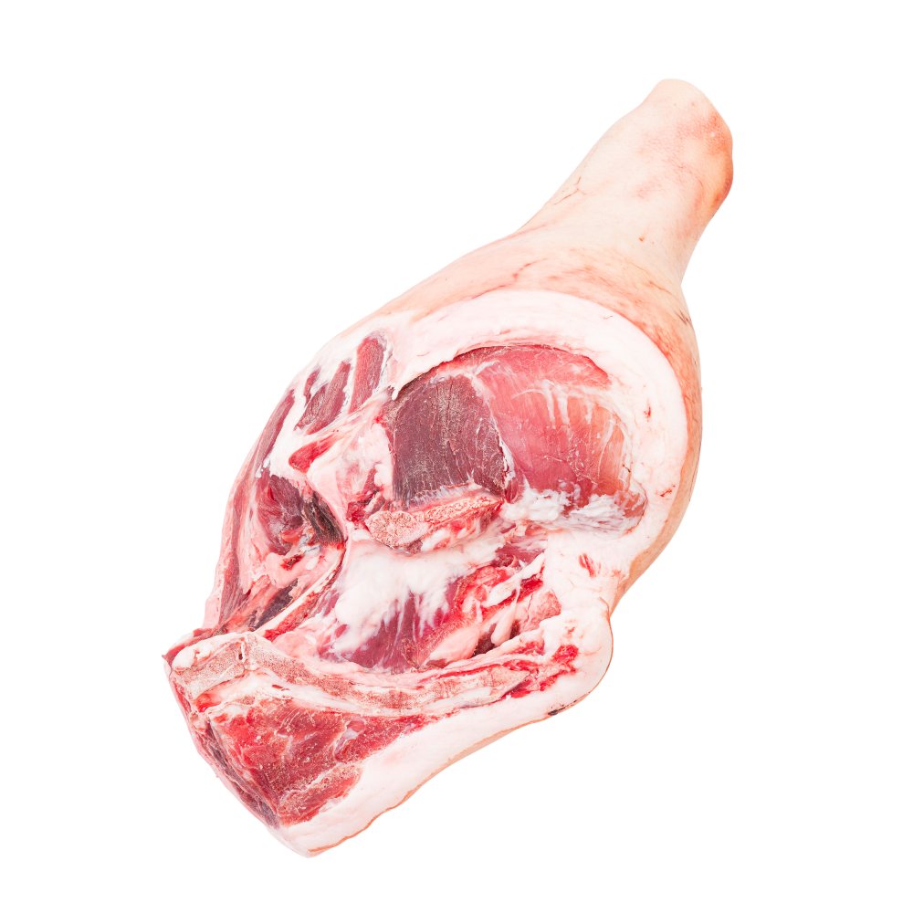 Vepřová kýta s kostí a kolenem z přeštíka