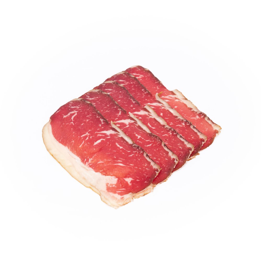 Sušená a zauzená nízká roštěná (krájená)